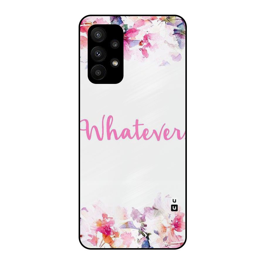 Flower Whatever Metal Back Case for Galaxy A23