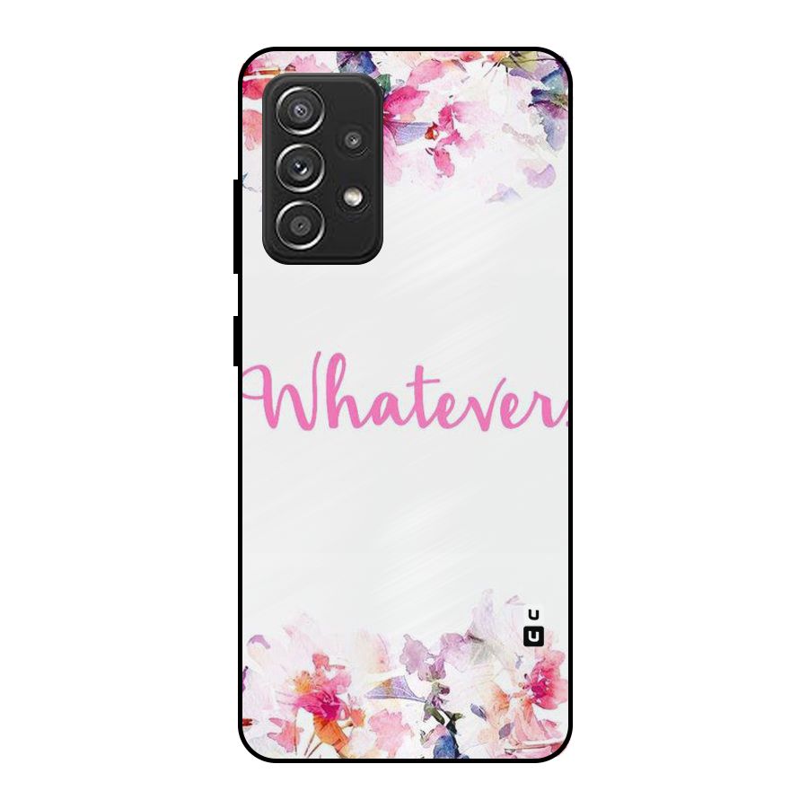 Flower Whatever Metal Back Case for Galaxy A52s 5G