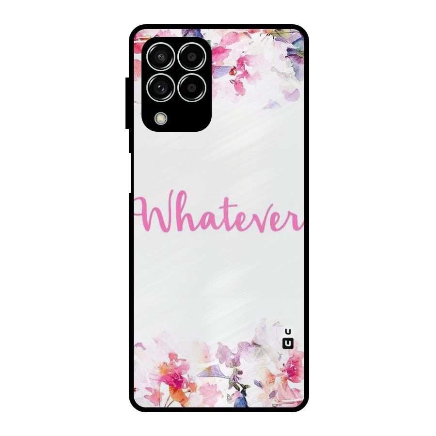 Flower Whatever Metal Back Case for Galaxy M33