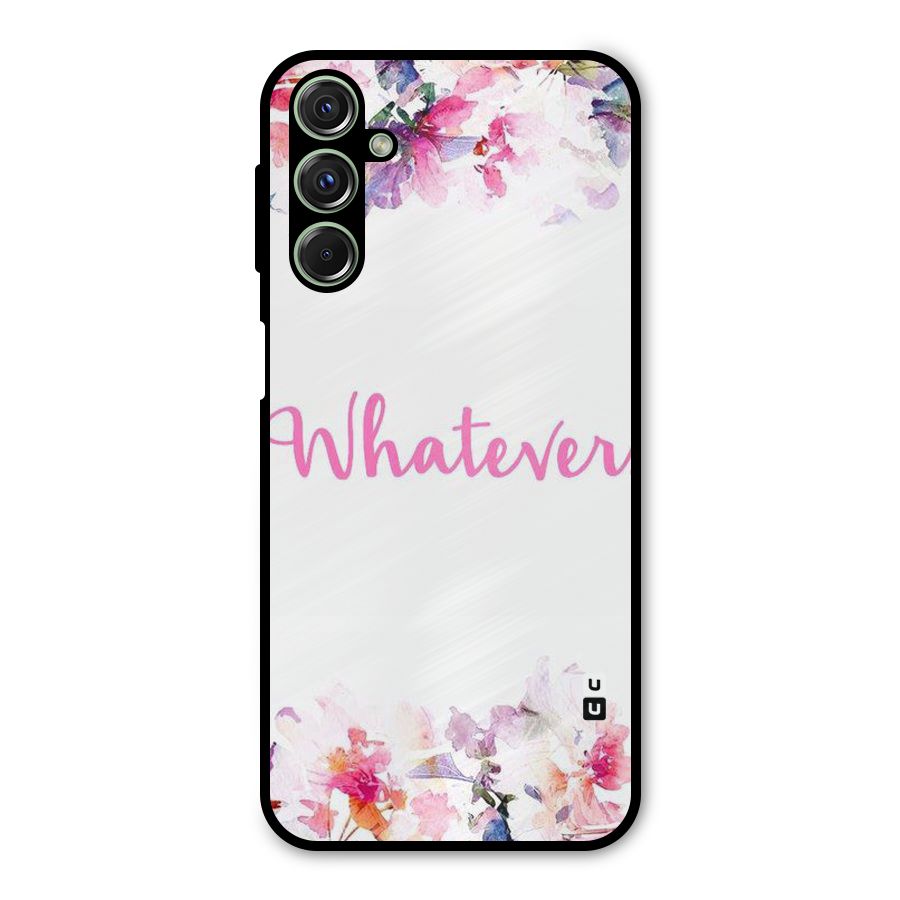 Flower Whatever Metal Back Case for Galaxy M34