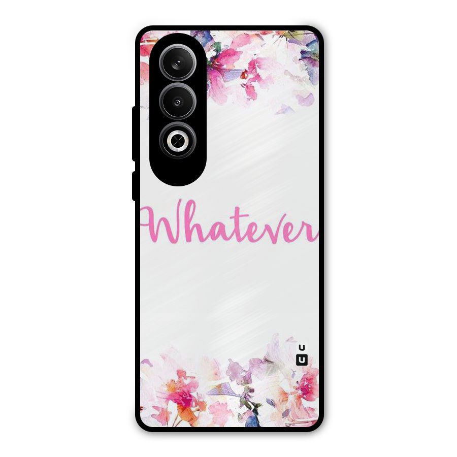 Flower Whatever Metal Back Case for OnePlus Nord CE4