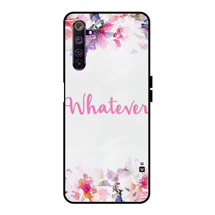 Flower Whatever Metal Back Case for Realme 6 Pro