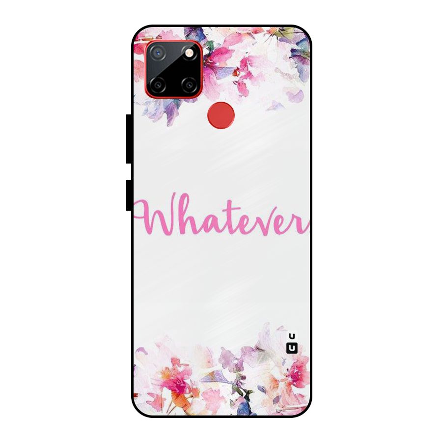 Flower Whatever Metal Back Case for Realme C12