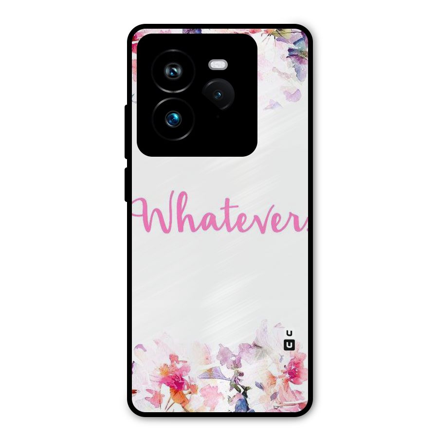 Flower Whatever Metal Back Case for Realme GT 7 Pro