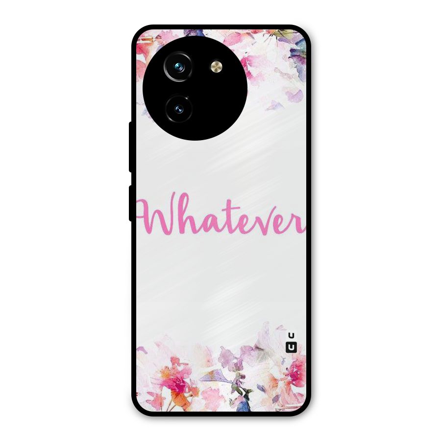 Flower Whatever Metal Back Case for Vivo T3x