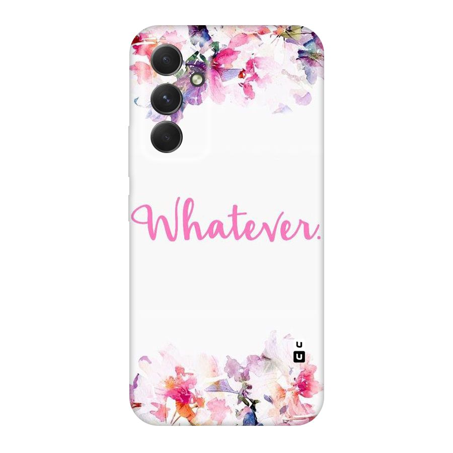 Flower Whatever Original Polycarbonate Back Case for Galaxy A54
