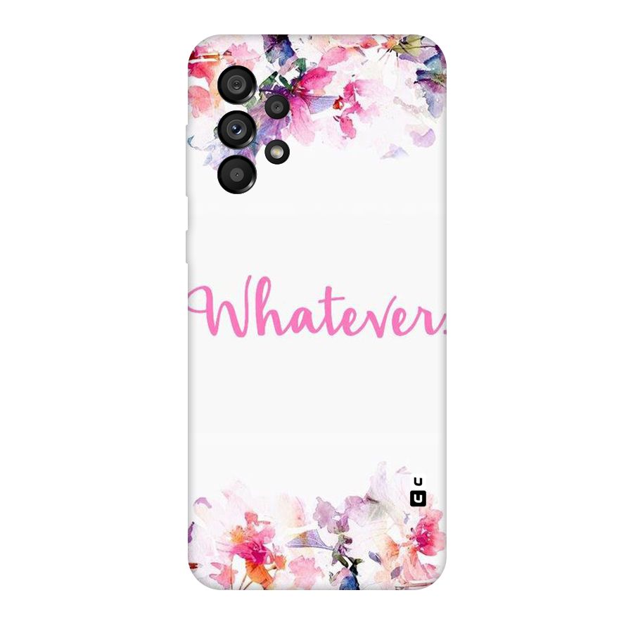 Flower Whatever Original Polycarbonate Back Case for Galaxy A73 5G