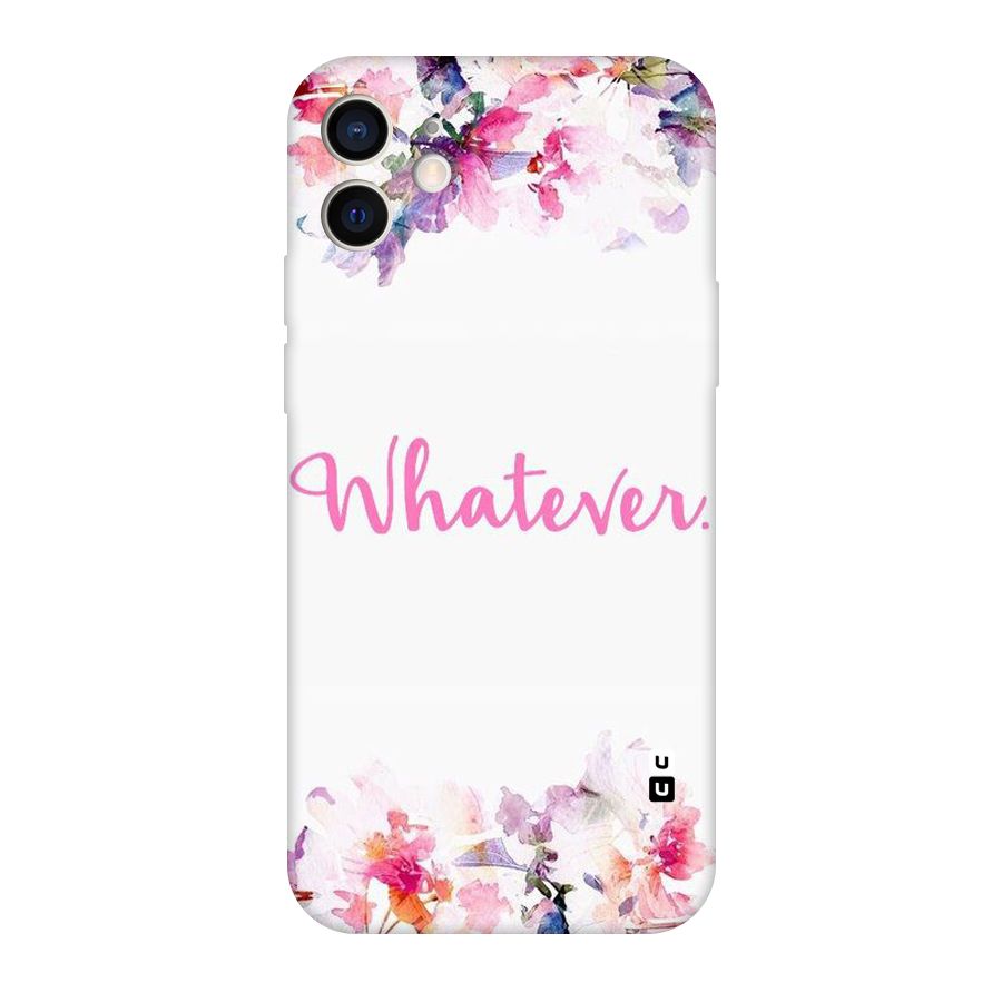 Flower Whatever Original Polycarbonate Back Case for iPhone 12