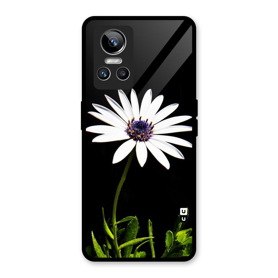 Flower White Spring Glass Back Case for Realme GT Neo 3