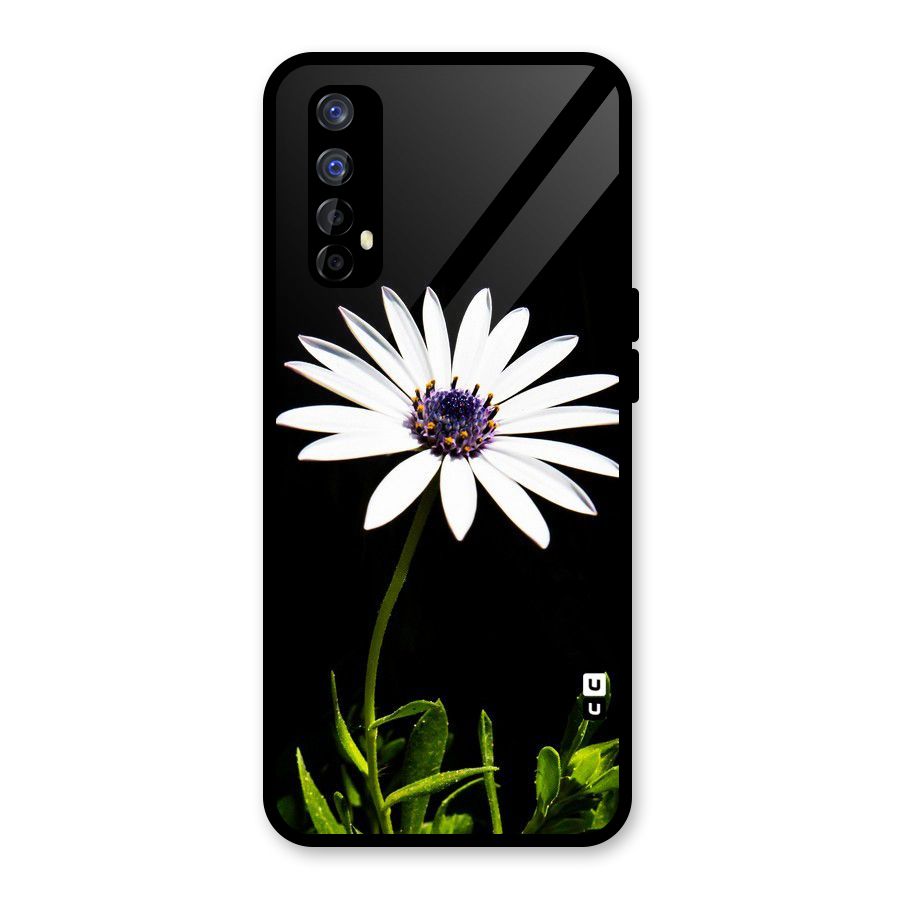 Flower White Spring Glass Back Case for Realme Narzo 20 Pro
