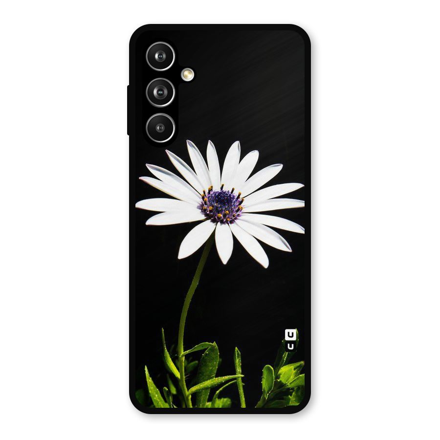 Flower White Spring Metal Back Case for Galaxy F54