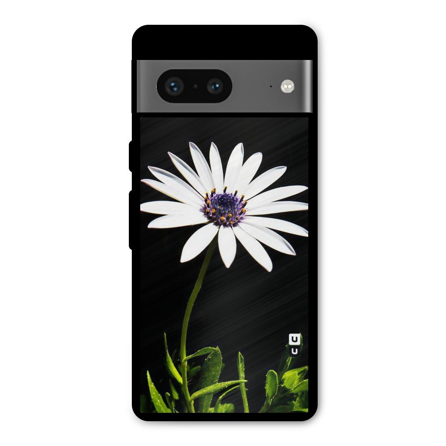 Flower White Spring Metal Back Case for Google Pixel 7