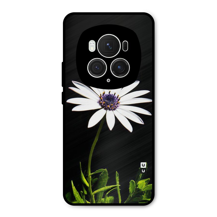 Flower White Spring Metal Back Case for Honor Magic6 Pro