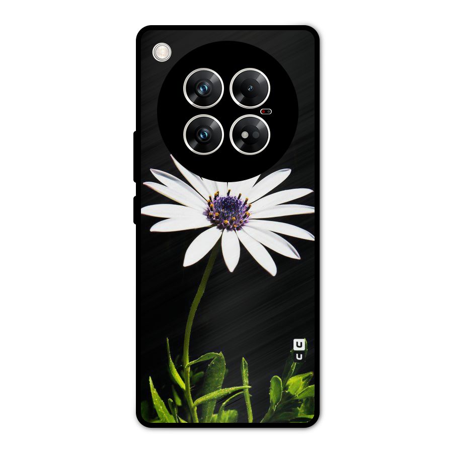 Flower White Spring Metal Back Case for Infinix Zero 40 5G