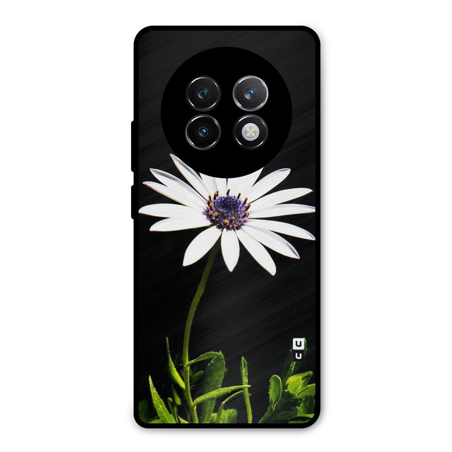 Flower White Spring Metal Back Case for Realme 13 Plus