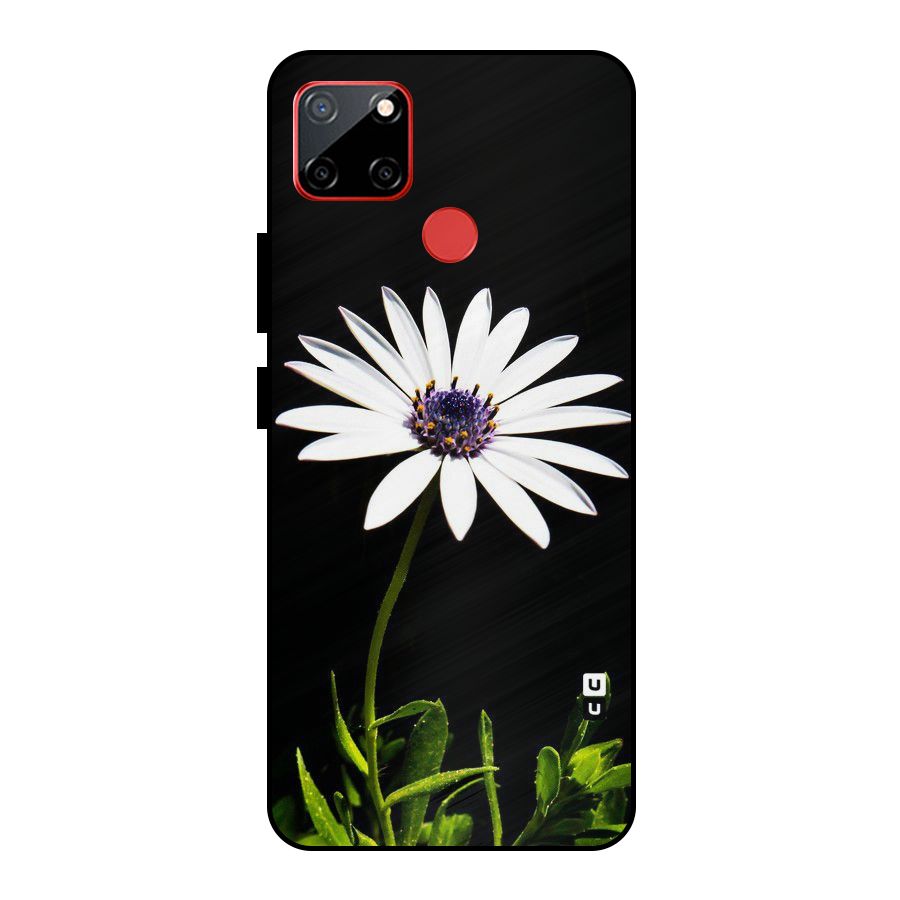 Flower White Spring Metal Back Case for Realme C12