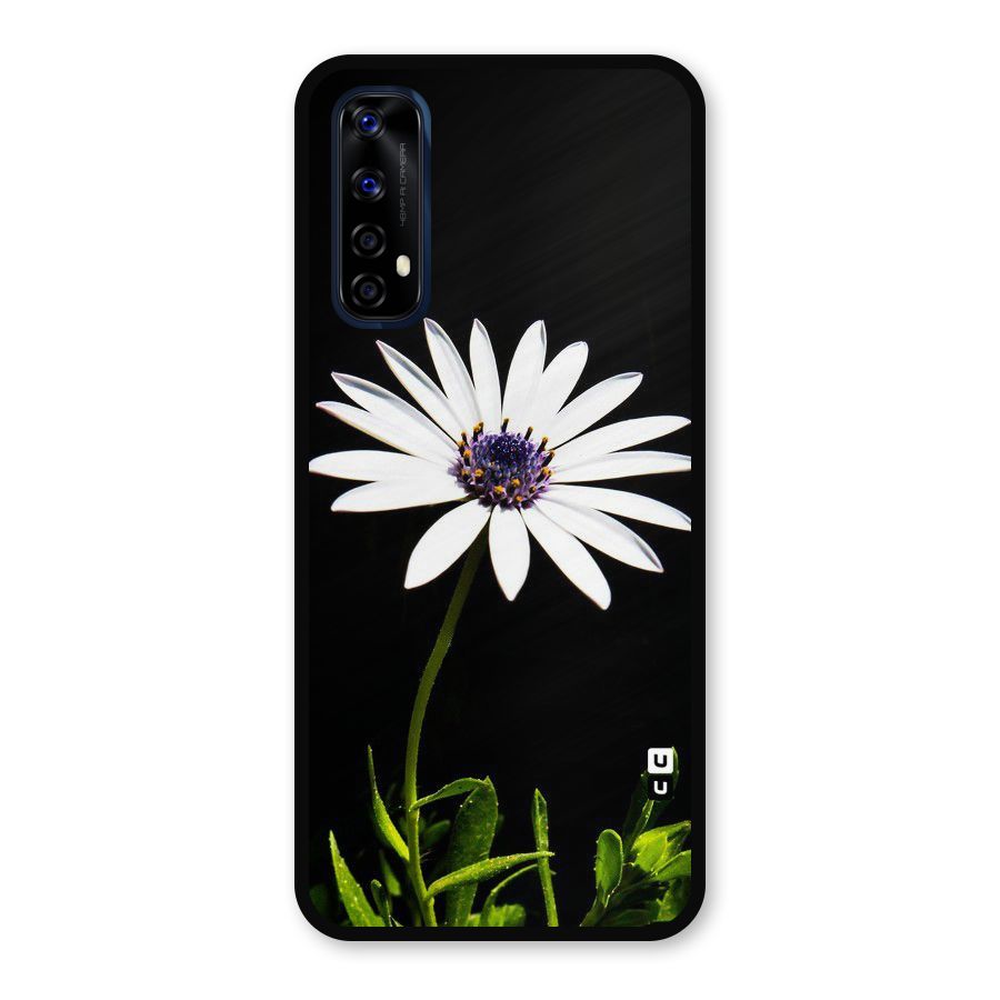 Flower White Spring Metal Back Case for Realme Narzo 20 Pro