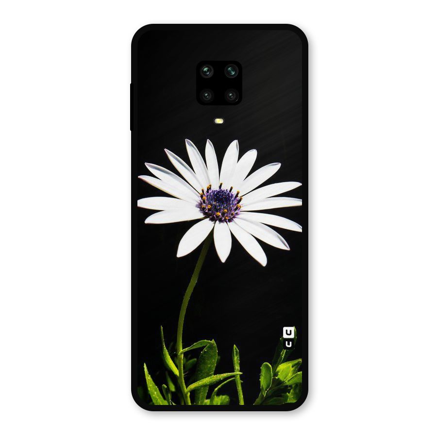 Flower White Spring Metal Back Case for Redmi Note 10 Lite