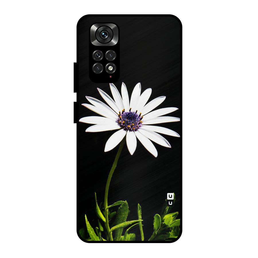 Flower White Spring Metal Back Case for Redmi Note 11 Pro