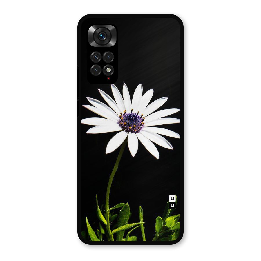 Flower White Spring Metal Back Case for Redmi Note 11s