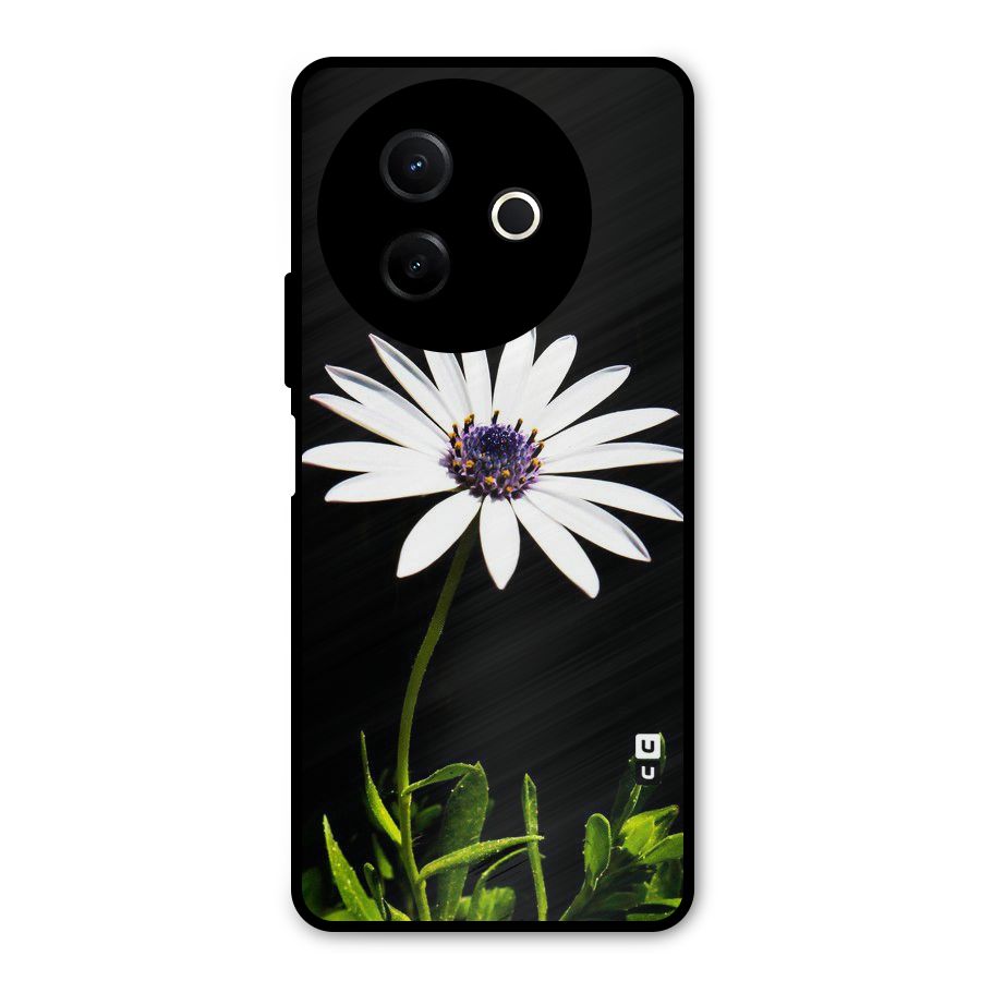 Flower White Spring Metal Back Case for Vivo Y39
