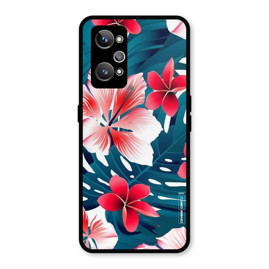 Flower design Metal Back Case for Realme GT Neo 3T