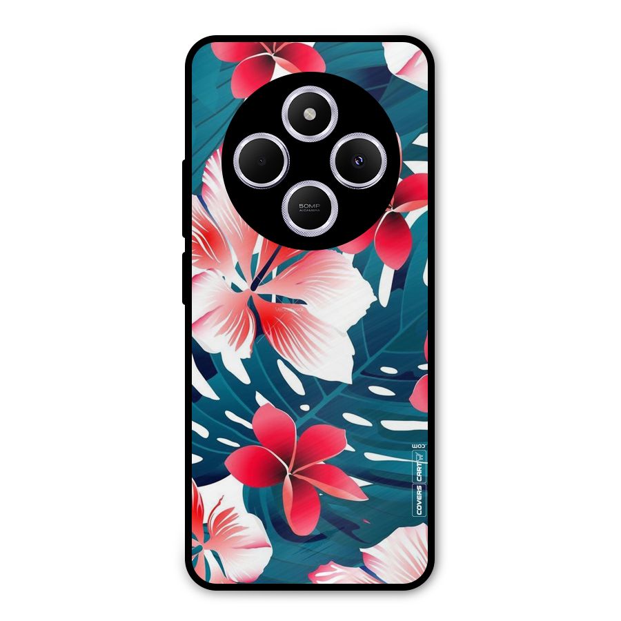 Flower design Metal Back Case for Redmi A4