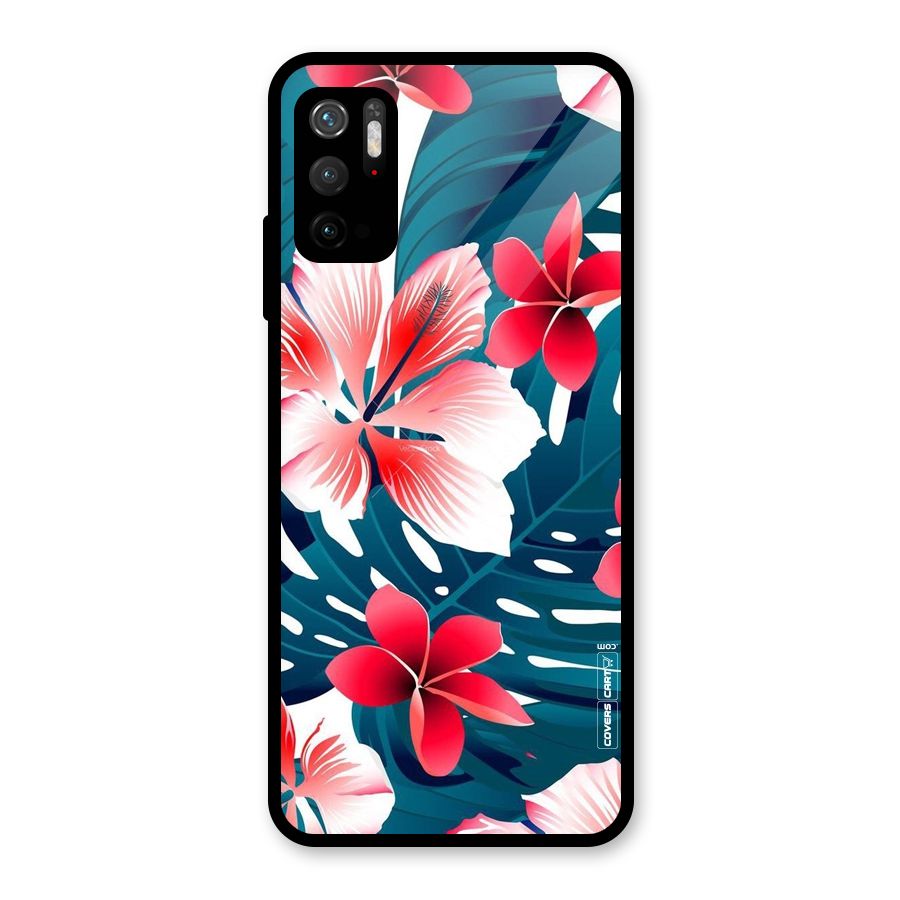 Flower design Metal Back Case for Redmi Note 10T 5G