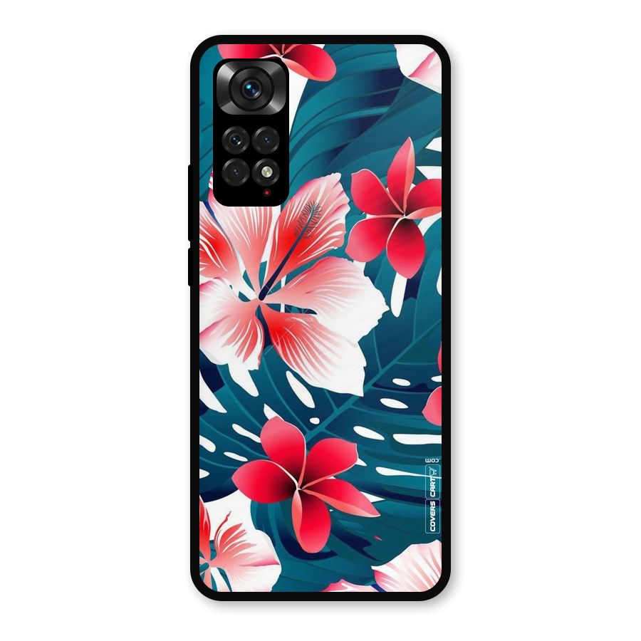 Flower design Metal Back Case for Redmi Note 11s