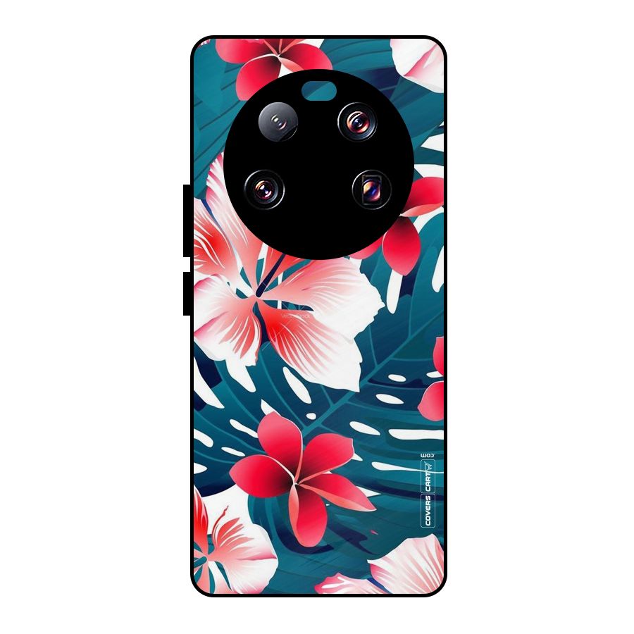 Flower design Metal Back Case for Xiaomi 13 Ultra