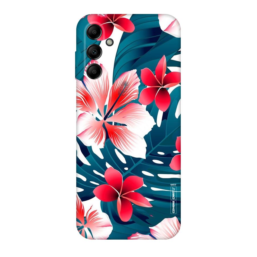 Flower design Original Polycarbonate Back Case for Galaxy A14 5G