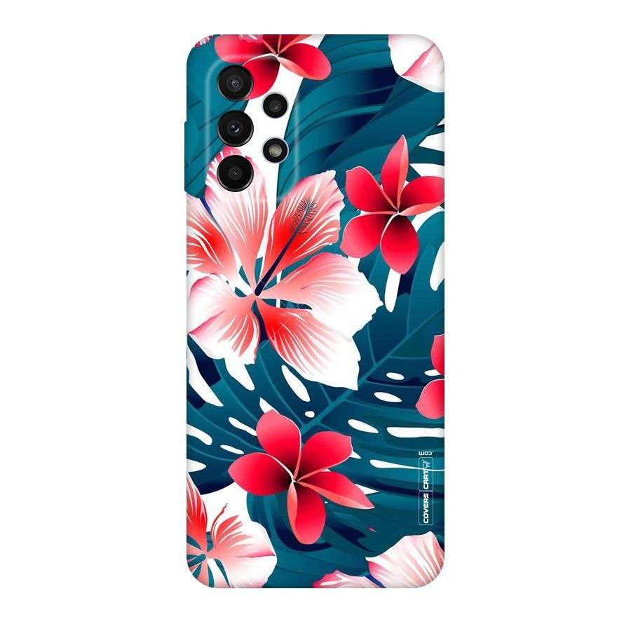 Flower design Original Polycarbonate Back Case for Galaxy A23