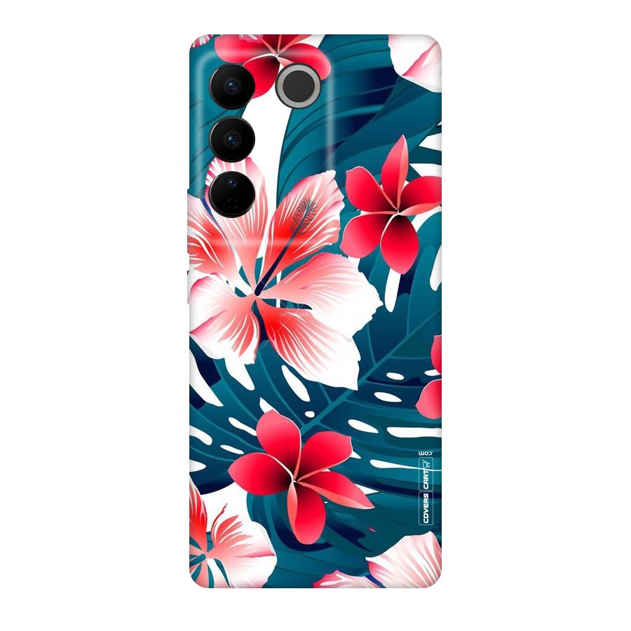 Flower design Original Polycarbonate Back Case for Vivo V27