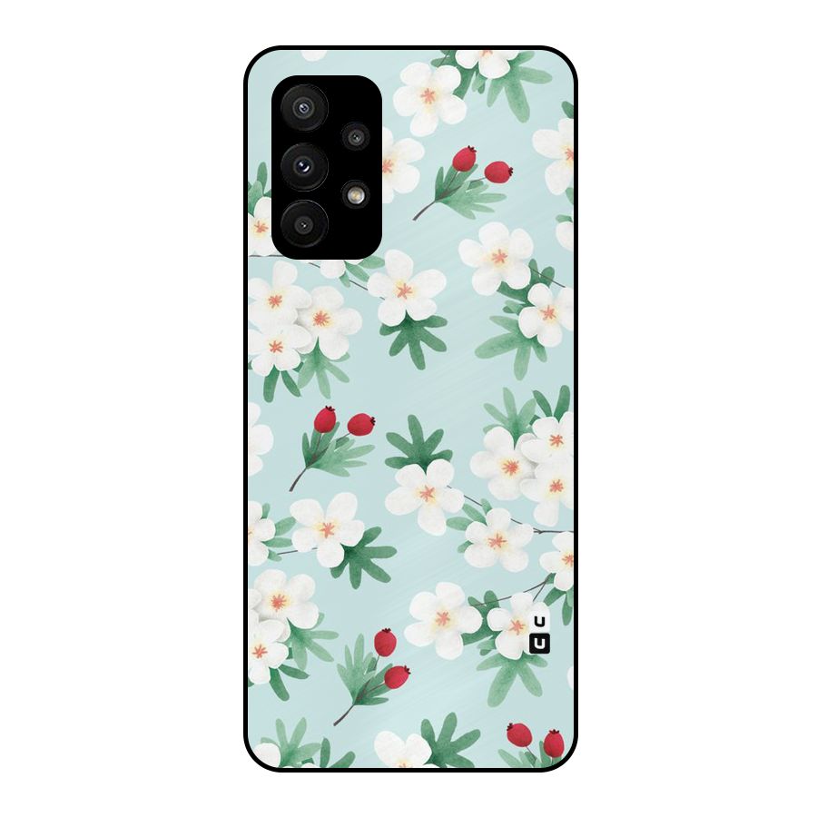Flowers Pastel Metal Back Case for Galaxy A23