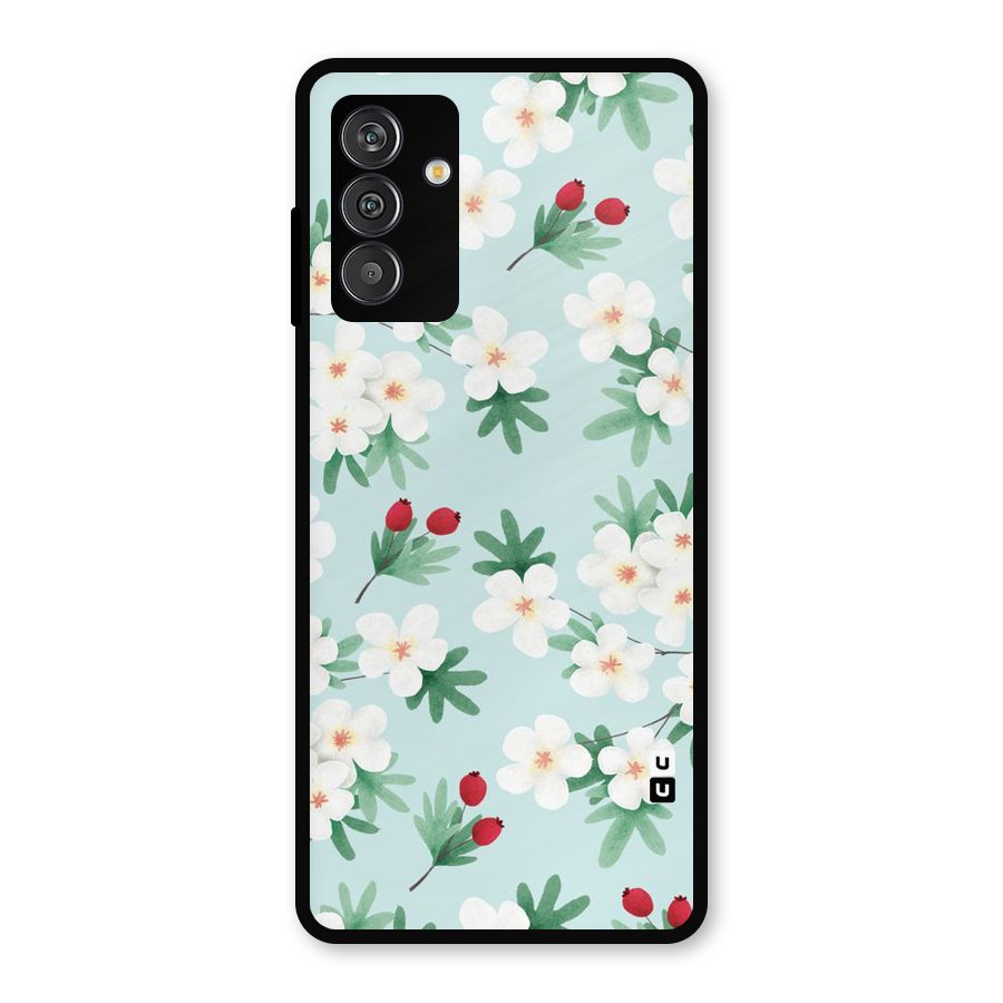 Flowers Pastel Metal Back Case for Galaxy F13
