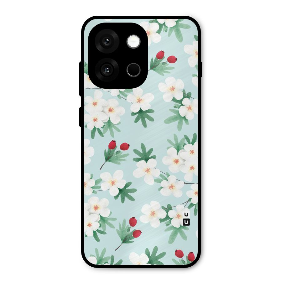 Flowers Pastel Metal Back Case for OnePlus 13s