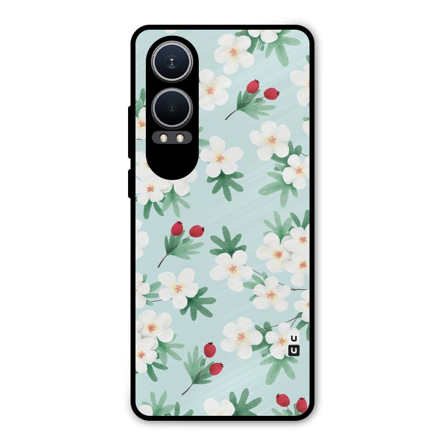 Flowers Pastel Metal Back Case for OnePlus Nord CE4 Lite