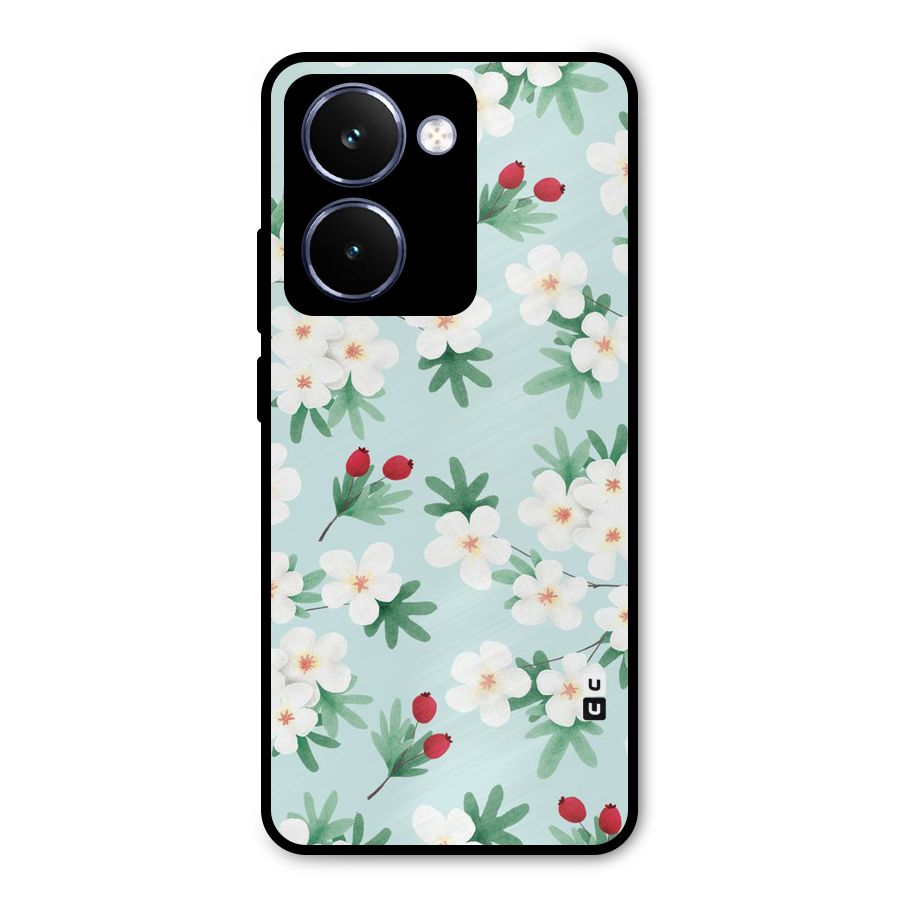 Flowers Pastel Metal Back Case for Realme P3 Ultra
