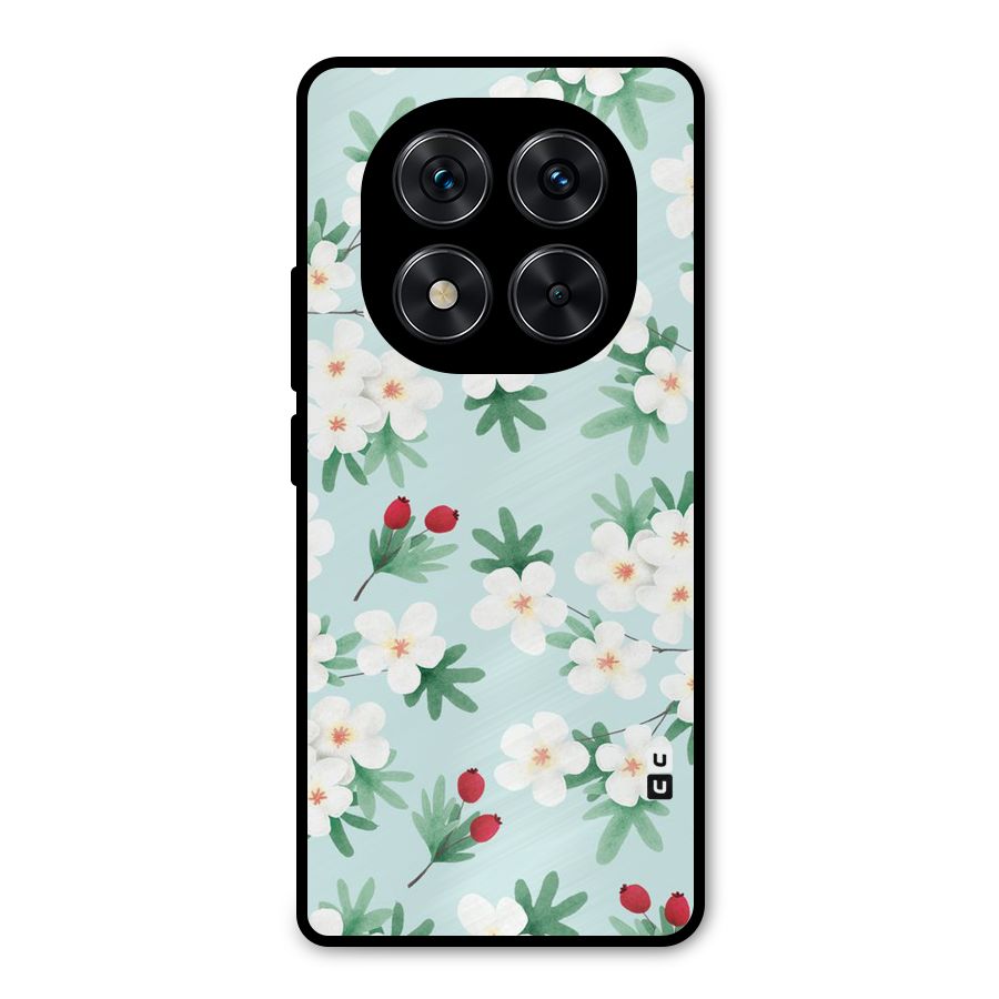 Flowers Pastel Metal Back Case for Redmi Note 14 Pro 5G