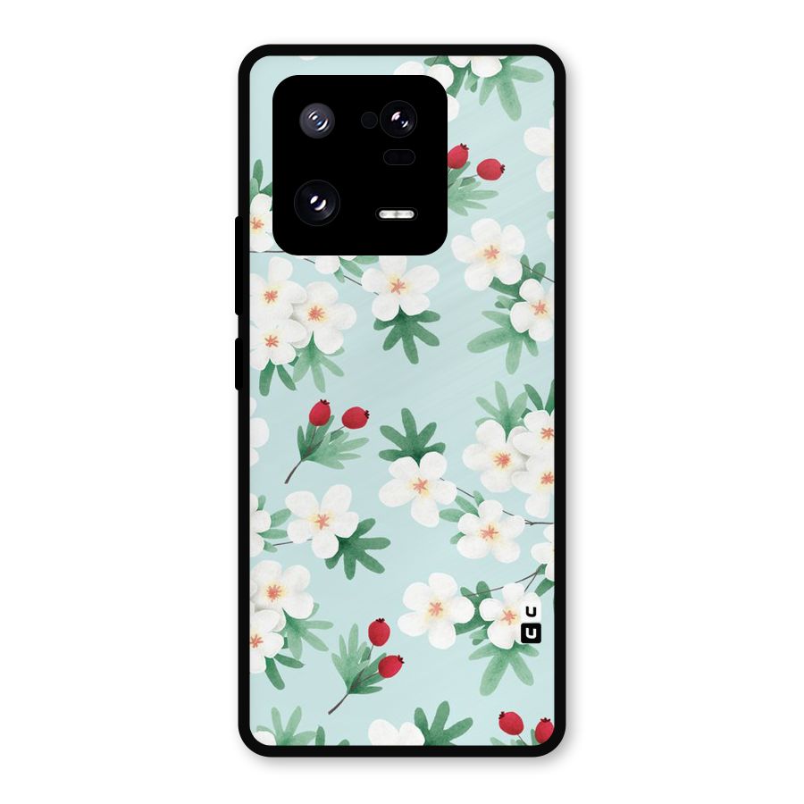 Flowers Pastel Metal Back Case for Xiaomi 13 Pro