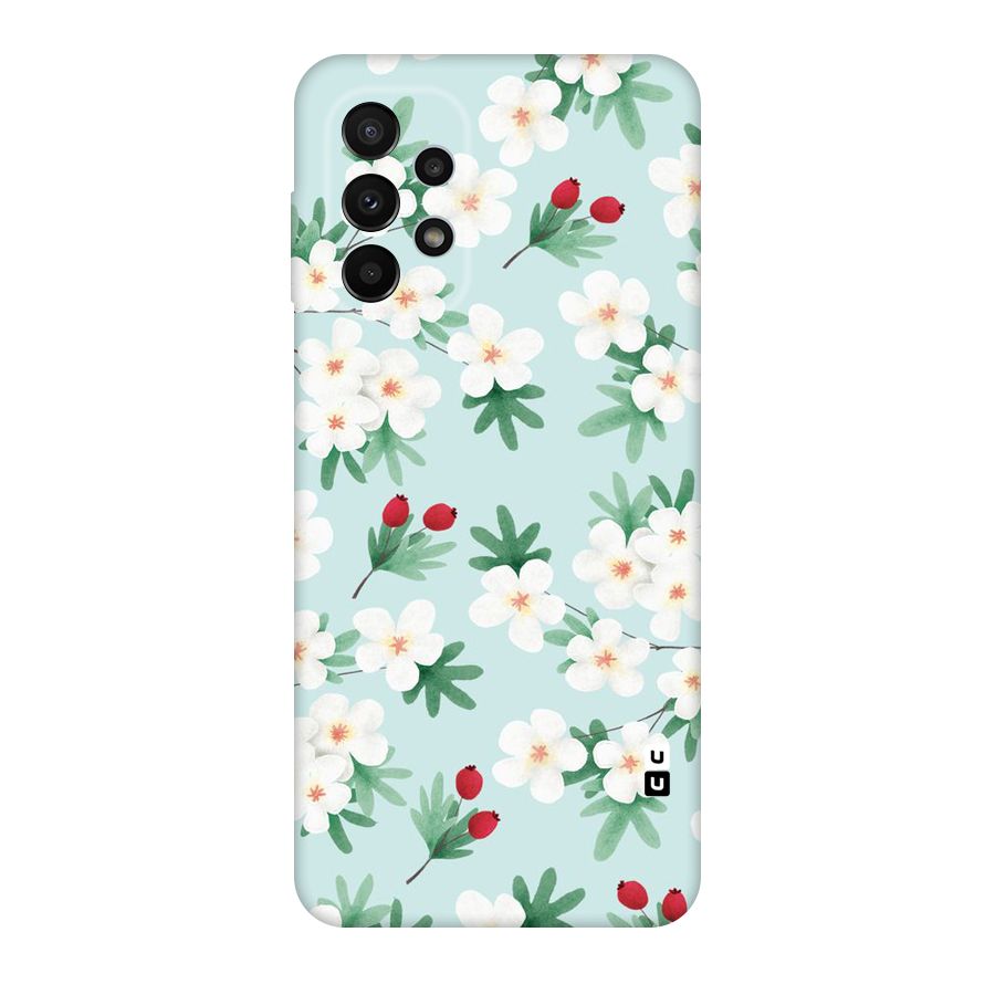 Flowers Pastel Original Polycarbonate Back Case for Galaxy A23