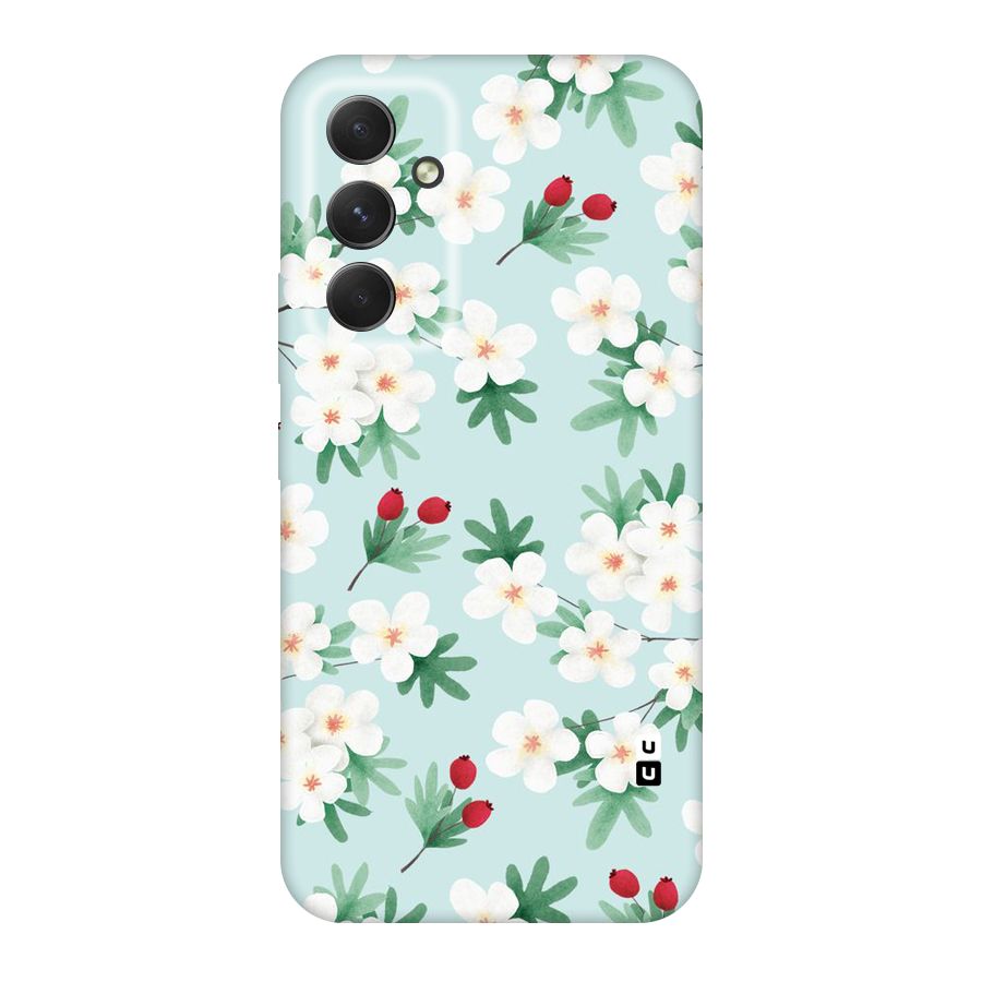 Flowers Pastel Original Polycarbonate Back Case for Galaxy A54