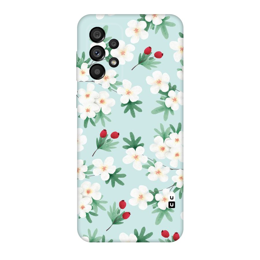 Flowers Pastel Original Polycarbonate Back Case for Galaxy A73 5G