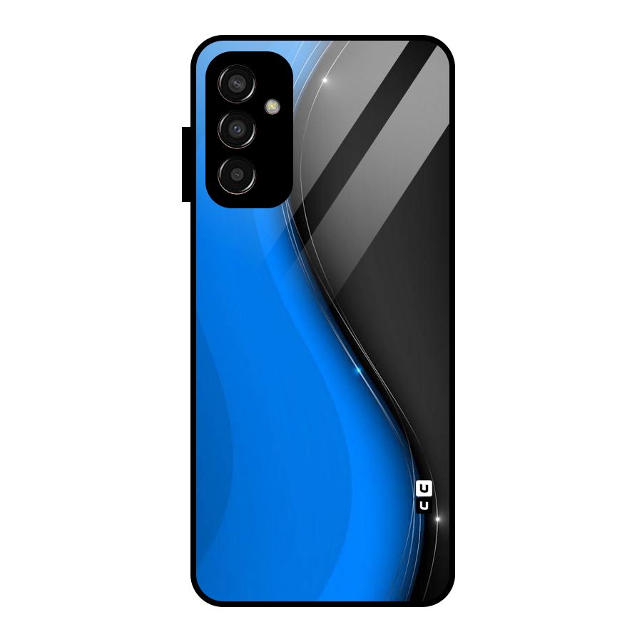 Flowing Colors Glass Back Case for Galaxy F13