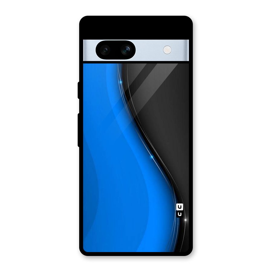 Flowing Colors Glass Back Case for Google Pixel 7a