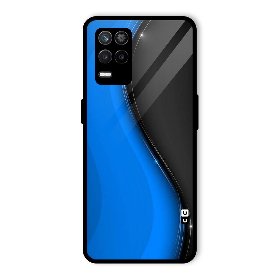 Flowing Colors Glass Back Case for Realme 8s 5G