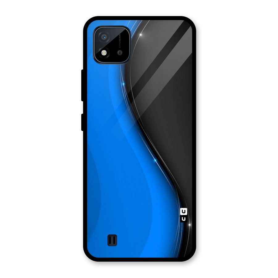 Flowing Colors Glass Back Case for Realme C11 2021