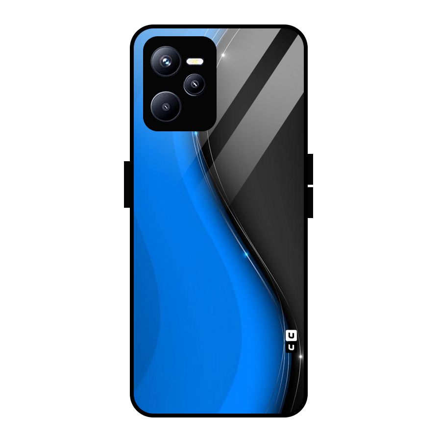 Flowing Colors Glass Back Case for Realme C35