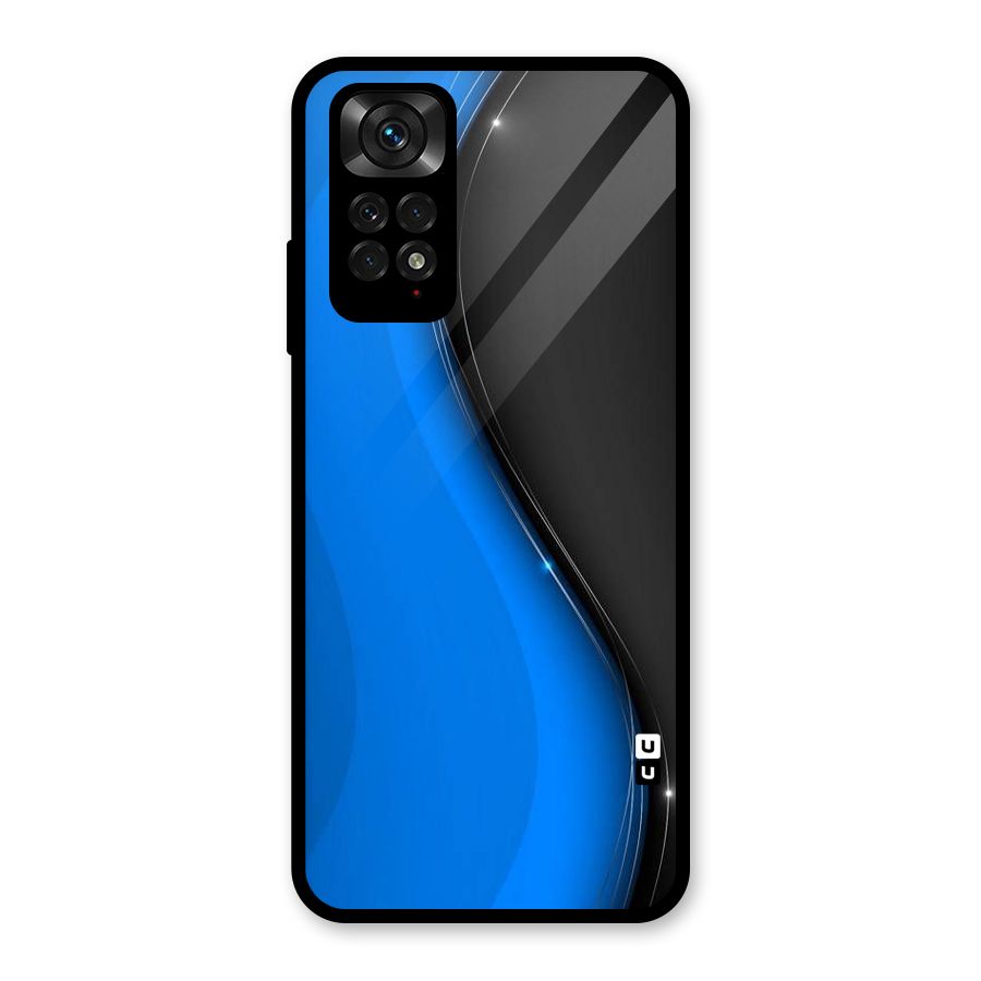 Flowing Colors Glass Back Case for Redmi Note 11S