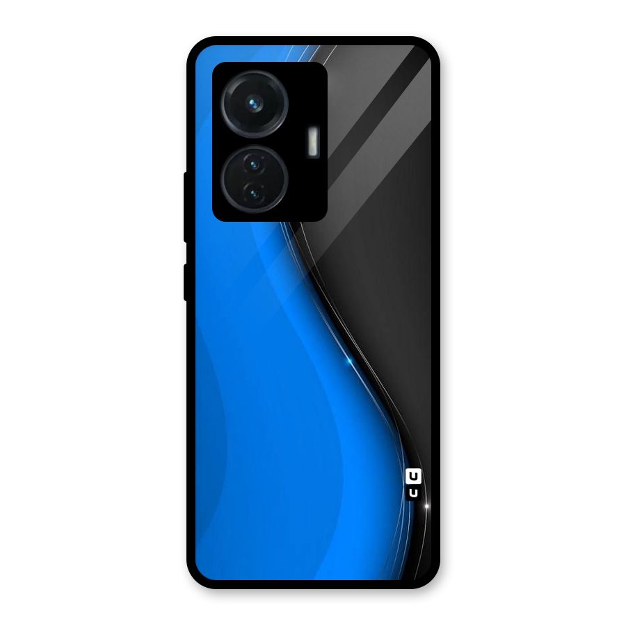Flowing Colors Glass Back Case for Vivo T1 44W